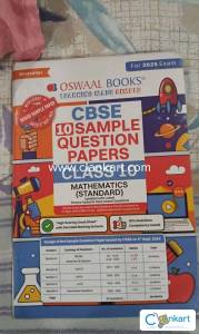 Class 10th cbse   (oswal sample papers) set of 4