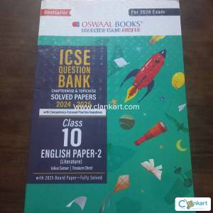 Class 10th icse oswal English literature book