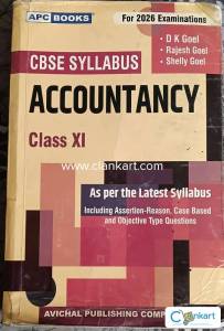 Class 11 Accountancy DK Goel book 2026