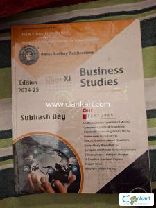 Class 11 Business Studies Subhash Dey