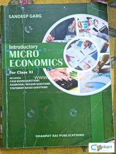Class 11 ECONOMICS BY SANDEEP GARG (2024 edition)
