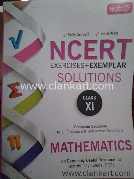 Class 11 MTG mathematics NCERT exercisesexemplar solutions