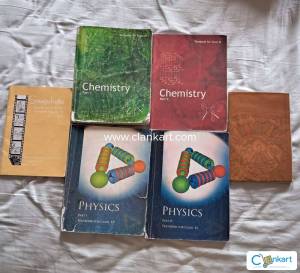 Class 11 Physics Chemistry and English NCERT books
