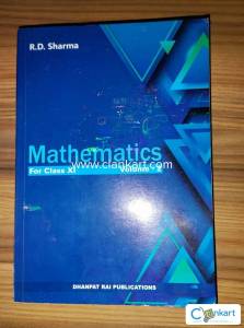 Class 11 R.D. Sharma volume 2