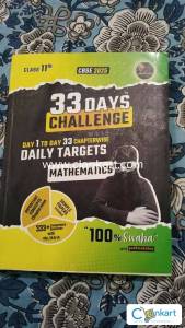 Class 11  Maths 33 Days Challenge book From Padhle Akshay