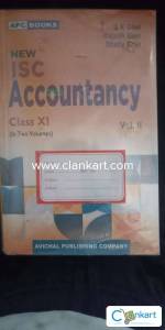 Class 11 isc Accountancy Volume 2