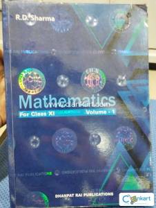 Class 11 maths RD Sharma book volume 1 and volume 2
