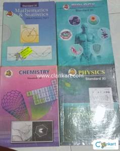 Class 11th, PCMB textbooks (Hsc board)