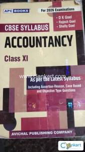 Class 11th accountancy book, Slightly old edition but useful.