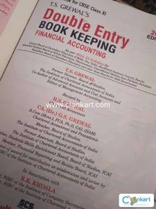 Class 11th accountancy by ts grewal 2024 edition