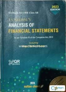 Class 12 Analysis of financial statements  TS GAREWAL