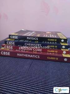 Class 12 CBSE PCM + English Core Question Bank (4 Books Combo)