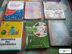 Class 11 Commerce 2024 edition book set. (Price already half h)