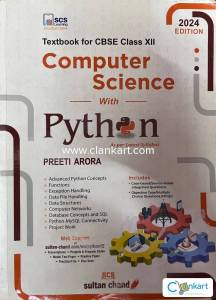 Class 12 Computer Science with Python- Preeti Arora