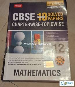 Class 12 MATHS CBSE BOARD PAPERS (PYQ+SAMPLE) COMBO OF 2 books