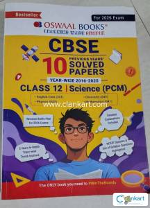 Class 12 Oswaal CBSE 10 years solved paper