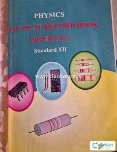 Class 12 Physics journal ( All practicals written with attachments)