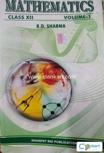 Class 12 RD SHARMA, Mathematics. Volume - 1 & 2