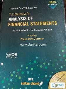 Class 12 TS grewals analysis of financial statements