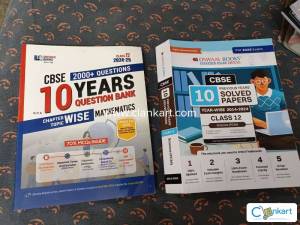 Class 12  books english,cs, physical education ncert and 10 year