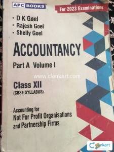 Class 12 accountancy part A volume 1 dk goel bo