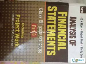 Class 12 cbse commerce analysis of financial statements