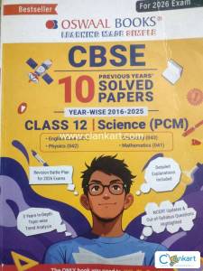 Class 12 pcme oswaal 10 years solved papers