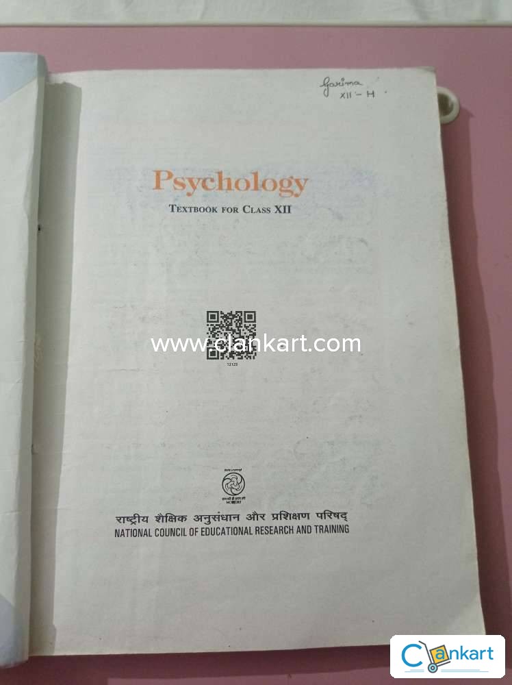 Class 12 psychology book