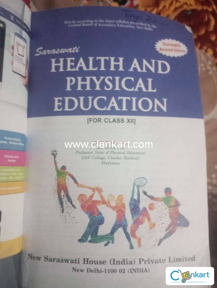Buy HEALTH AND PHYSICAL EDUCATION CLASS 12th Book In Excellent buy-health-and-physical-education-class-12th-book-in-excellent