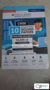Class 12th CBSE , 10 year solved PYQ (PCM + ENG)