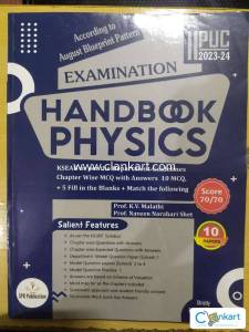 Class 12th Handbook Physics