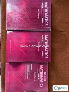 Class 12th RD Sharma (Vol 1, 2 and question bank)