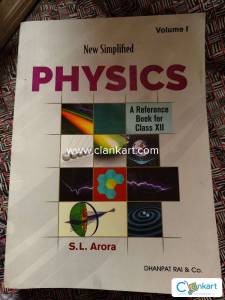 Class 12th SL arora Physics book