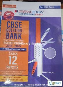 Class 12th question bank of Oswal physics