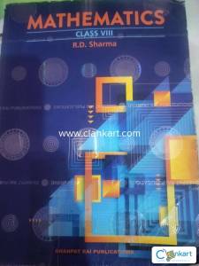 Class 8 RD Sharma new edition best condition