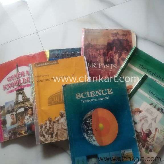 Class 8 books and exam papers
