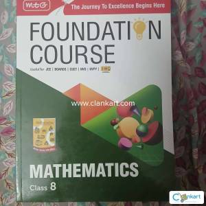 Class 8 foundation course maths mtg