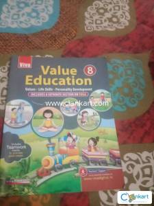 Class 8 moral science book value education excellent condition