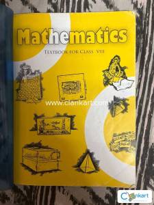 Class 8 ncert math book new condition with ncert examper2024 syllabus.