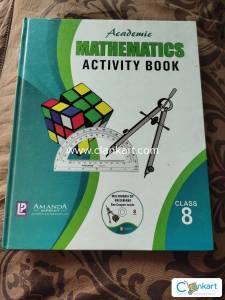 Class 8th Mathematics lab manual with free CD coupon