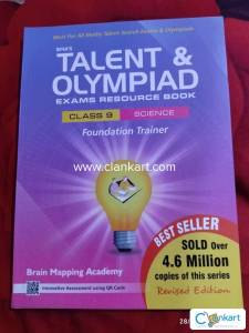 Class 9 BMA's Talent & Olympiad Exam resource book Science