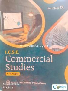 Class 9 Commercial Studies Book
