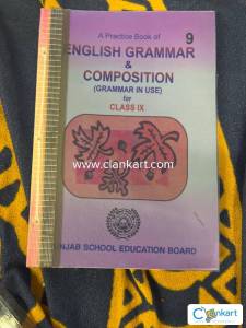 Class 9 English grammar textbook