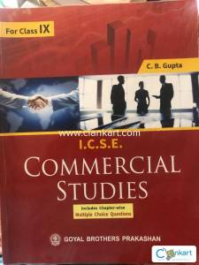 Class 9 ICSE COMMERCIAL STUDIES TEXTBOOK GOYAL