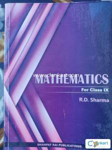 Class 9 Maths Books (R.D. Sharma + MCQs)  Good Condition Combo