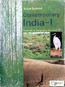 Class 9th Geography book of capital