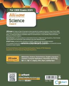 Class 9th arihant all in one science book