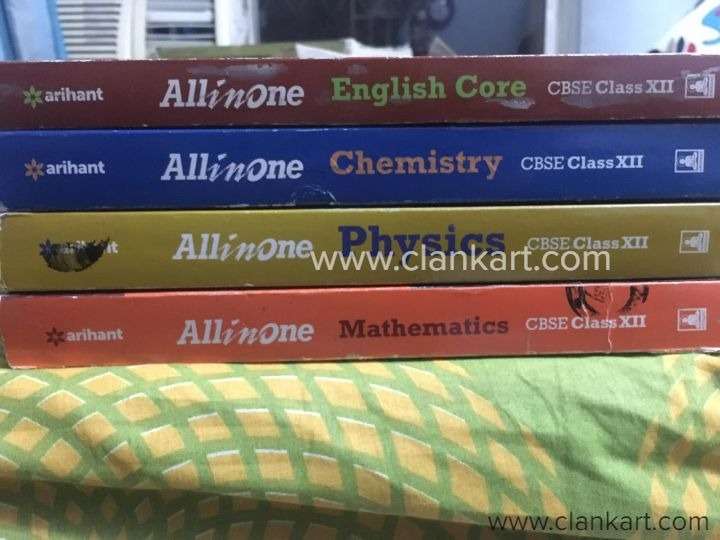 Class XII Arihant and Oswal books - Physics Chemistry Maths