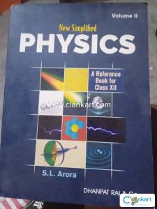 Class XII Physics SL Arora