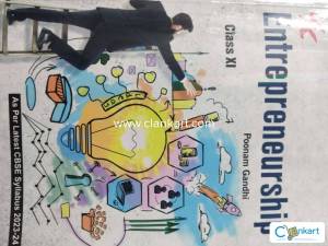 Class- XI ENTREPRENEURSHIP (POONAM GANDHI) "BEST BOOK"